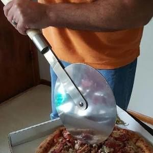 We craft and sell the Giant pizza cutter.